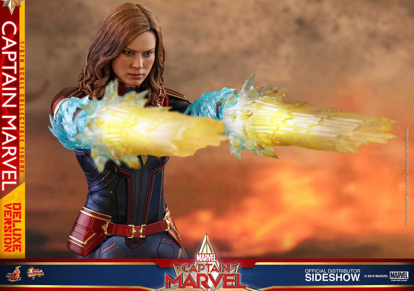 Captain Marvel - Hot Toys (Marvel) action figure collectible [Barcode 4897011189772] - Main Image 8