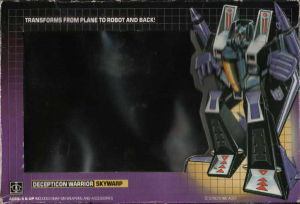 Transformers G1 Skywarp - Unknown (The Transformers) action figure collectible [Barcode 038976057834] - Main Image 3