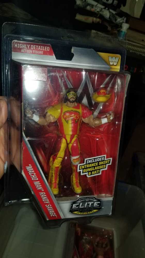 Macho Man Randy Savage (Ultimate Maniacs) - Mattel Wwe (WWE Elite #44) action figure collectible - Main Image 3