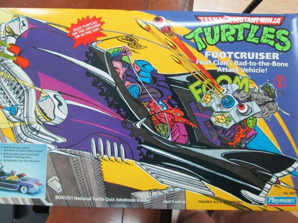 Footcruiser - Playmates Toys (Teenage Mutant Ninja Turtles (1989)) action figure collectible - Main Image 2