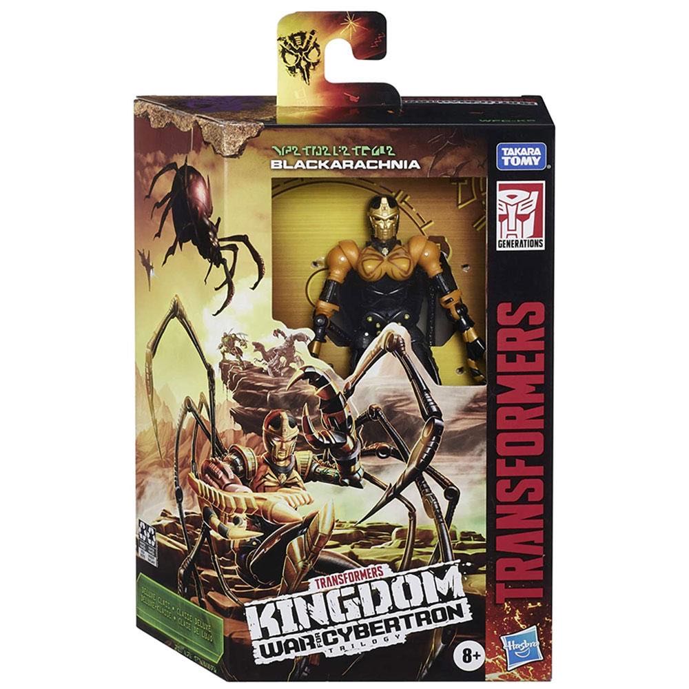 WFC Blackarachnia - Hasbro (Transformers Wfc Kingdom) action figure collectible - Main Image 2