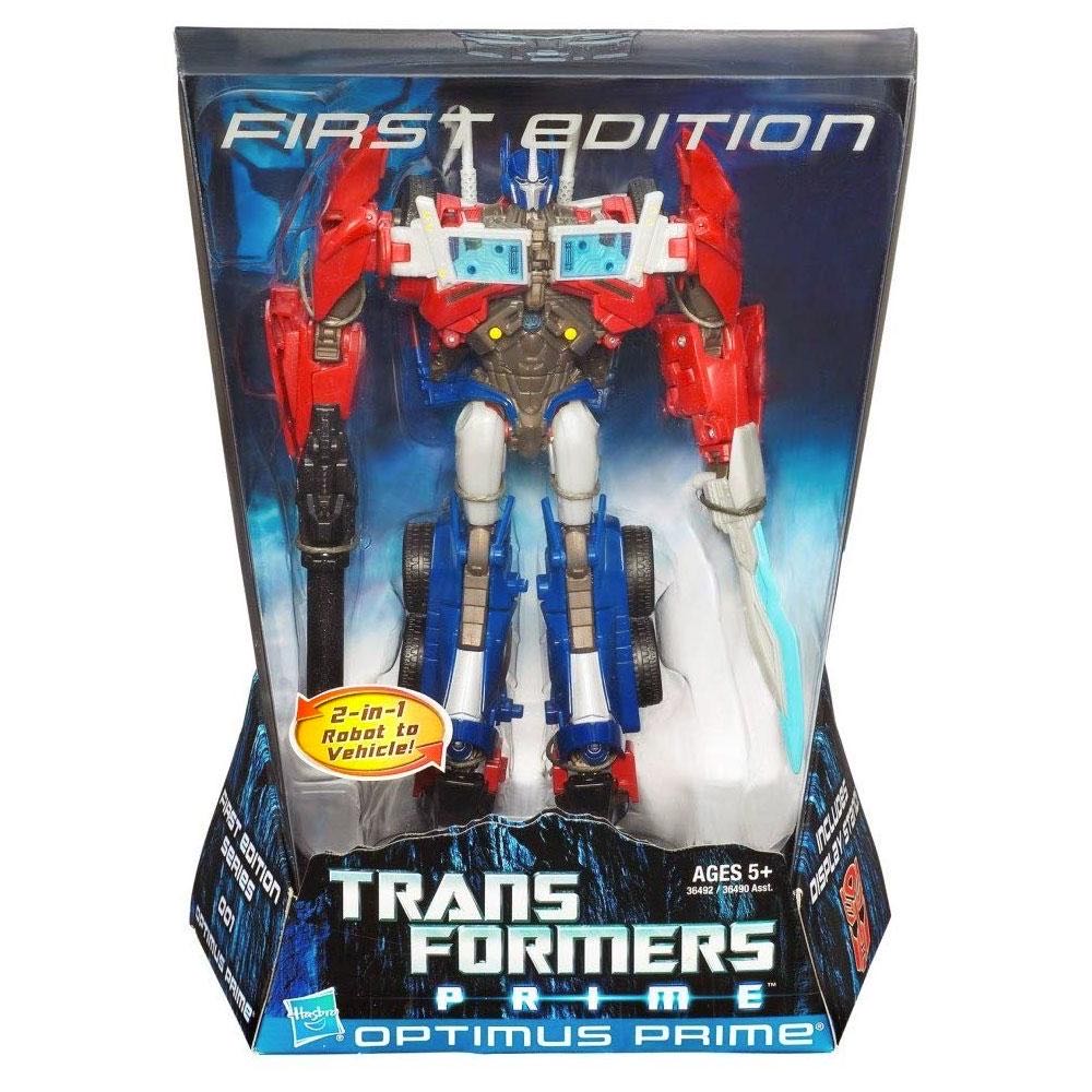 Prime Optimus Prime First Edition - Hasbro (Transformers Prime First Edition) action figure collectible - Main Image 2