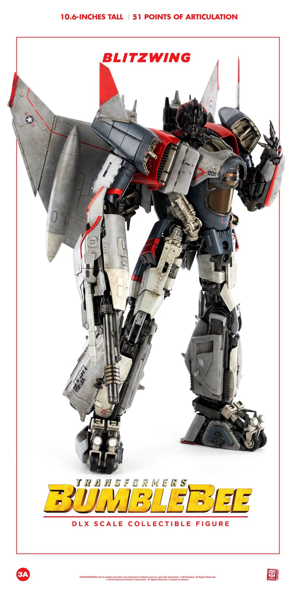 DLX Blitzwing - Threezero (DLX) action figure collectible - Main Image 2
