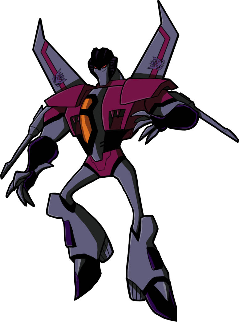 Animated Starscream - Hasbro (Transformers Animated) action figure collectible - Main Image 2