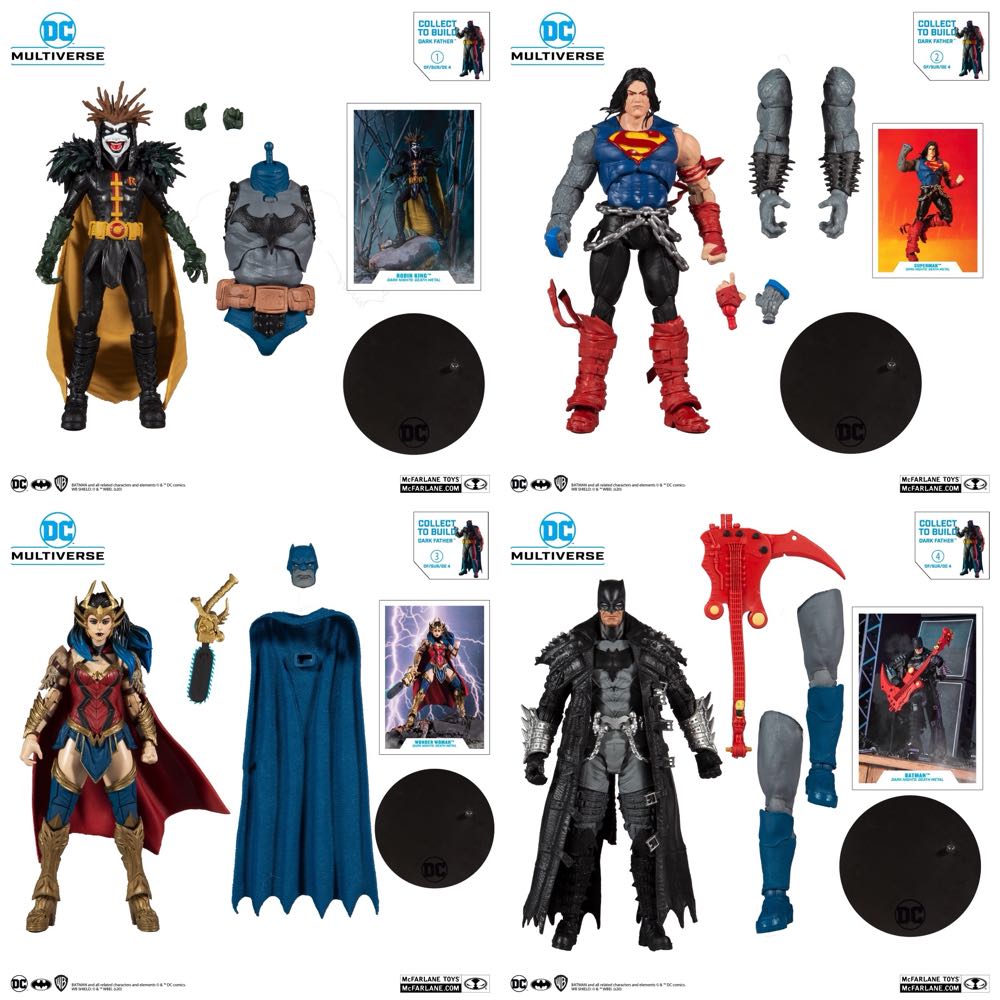 Batman Darkfather (Dark Knights: Death Metal) - McFarlane Toys (Batman Darkfather CTB Wave) action figure collectible [Barcode 787926181500] - Main Image 3