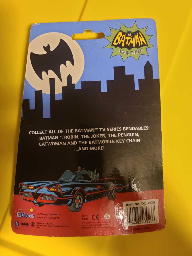 NJCroce Batman Classic Tv Series Catwoman Bendable Figure  (Batman Bendy) action figure collectible [Barcode 054382039233] - Main Image 2