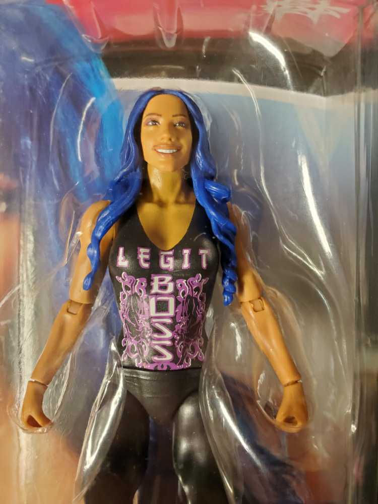 Sasha Banks - Mattel Wwe (WWE Wrestling) action figure collectible [Barcode 887961834758] - Main Image 3