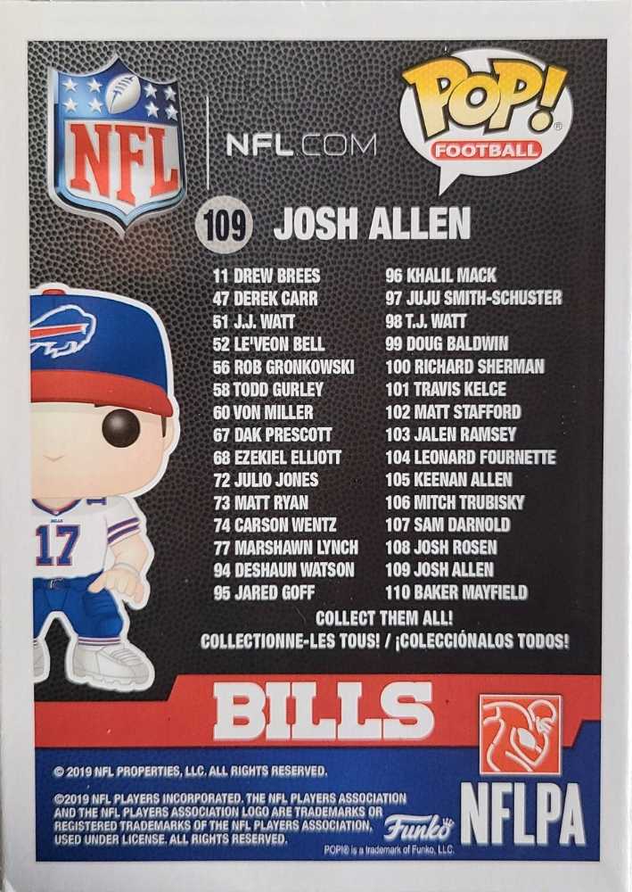 NFL Buffalo Bills Josh Allen  - Funko (NFL) action figure collectible [Barcode 889698317795] - Main Image 2