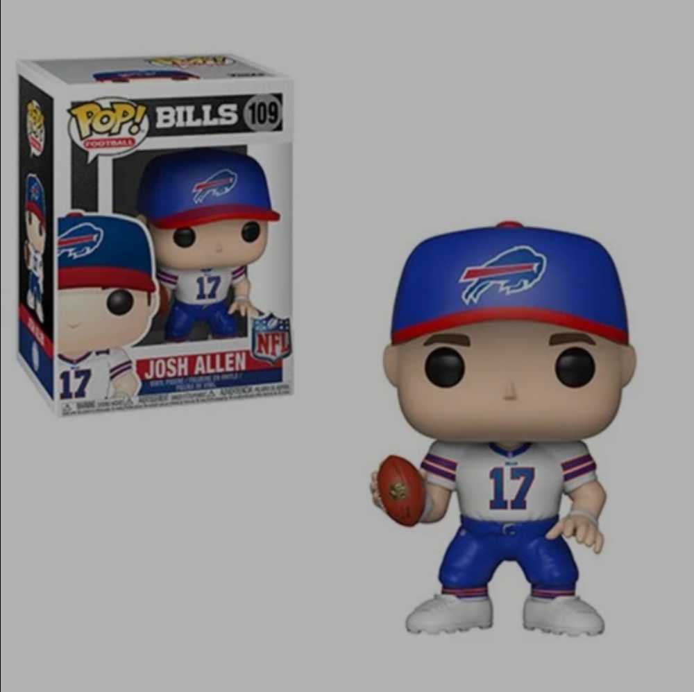 NFL Buffalo Bills Josh Allen  - Funko (NFL) action figure collectible [Barcode 889698317795] - Main Image 4