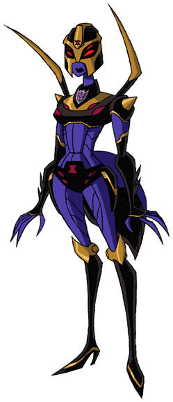 Animated Blackarachnia - Hasbro (Transformers Animated) action figure collectible - Main Image 2