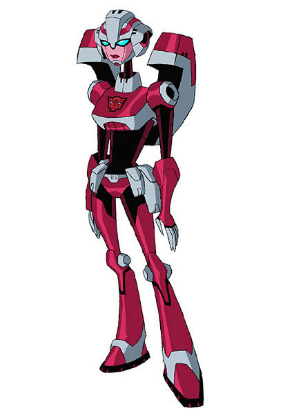 Animated Arcee - Hasbro (Transformers Animated) action figure collectible - Main Image 2