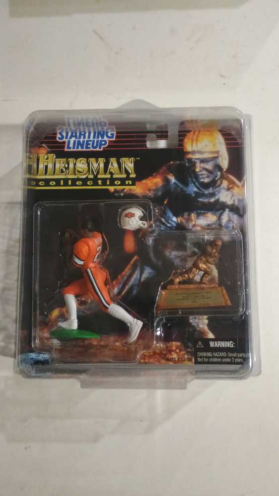97 Barry Sanders Heisman - Kenner action figure collectible [Barcode 076281713090] - Main Image 2