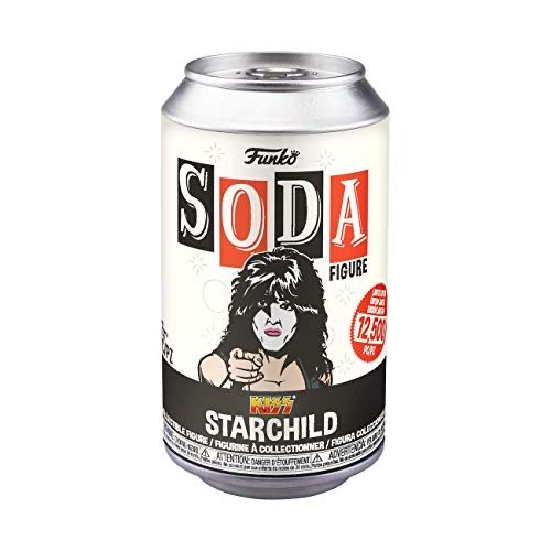Funko 50841 Vinyl Soda:kiss Starchild W Gw Chase Kiss Collectible Toy Multicolour - Funko action figure collectible [Barcode 889698508414] - Main Image 1