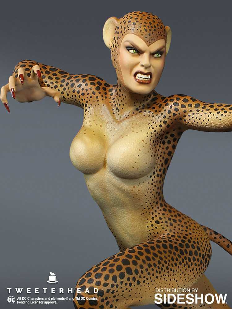 Cheetah, DC Super Powers Maquette (1:6) - Tweeterhead (DC Super Powers) action figure collectible - Main Image 2