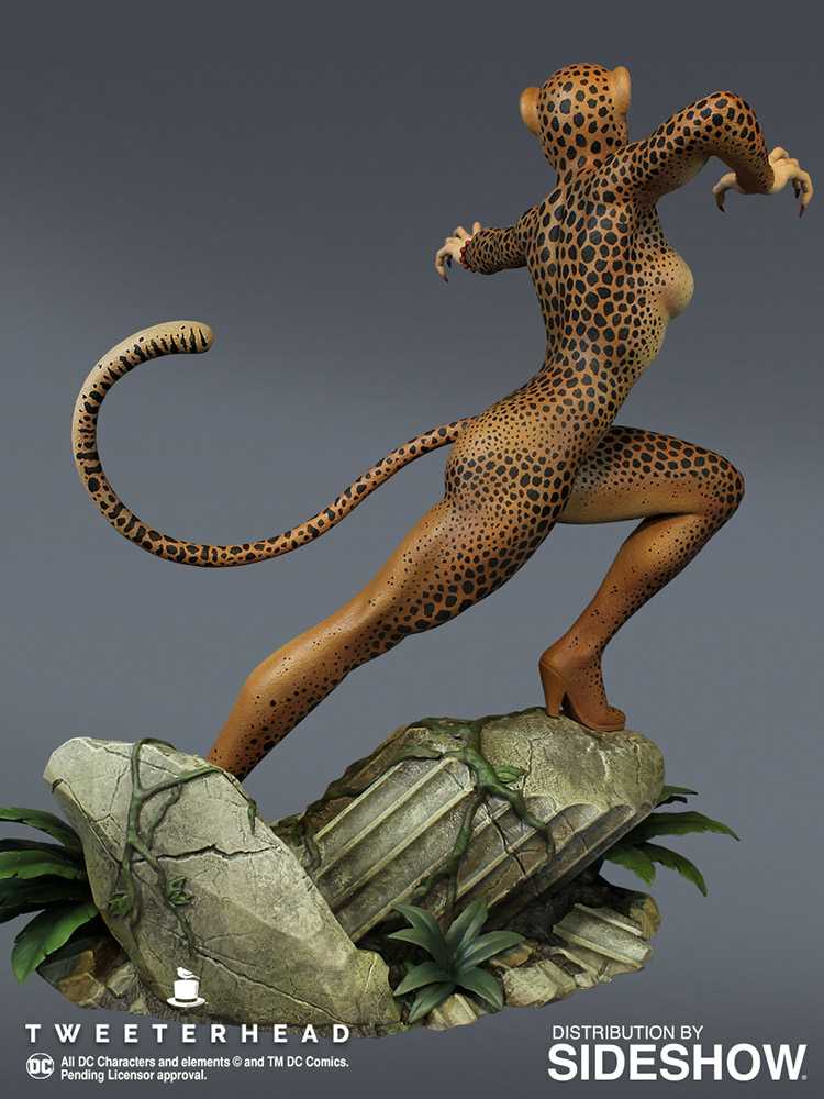 Cheetah, DC Super Powers Maquette (1:6) - Tweeterhead (DC Super Powers) action figure collectible - Main Image 4
