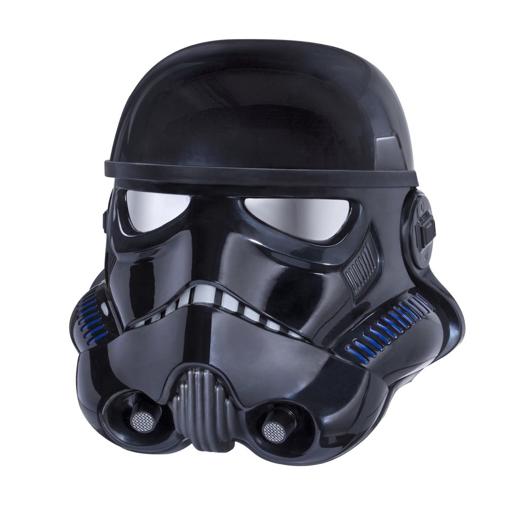Star Wars The Black Series Shadow Trooper Electronic Voice Changer Helmet - Hasbro, Inc. (Star Wars - The Black Series Helmets) action figure collectible [Barcode 630509498758] - Main Image 2