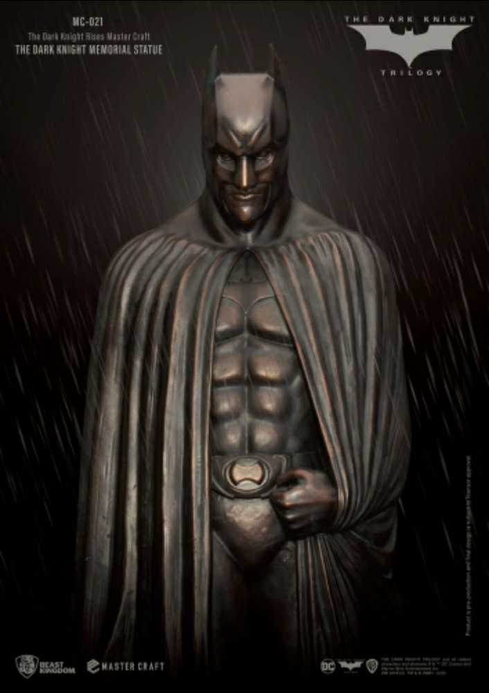 Batman, The Dark Knight Memorial Statue (MC-021) - Beast Kingdom (Batman: The Dark Knight Rises (2012)) action figure collectible - Main Image 2