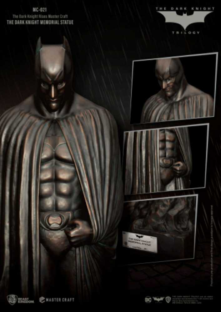 Batman, The Dark Knight Memorial Statue (MC-021) - Beast Kingdom (Batman: The Dark Knight Rises (2012)) action figure collectible - Main Image 4