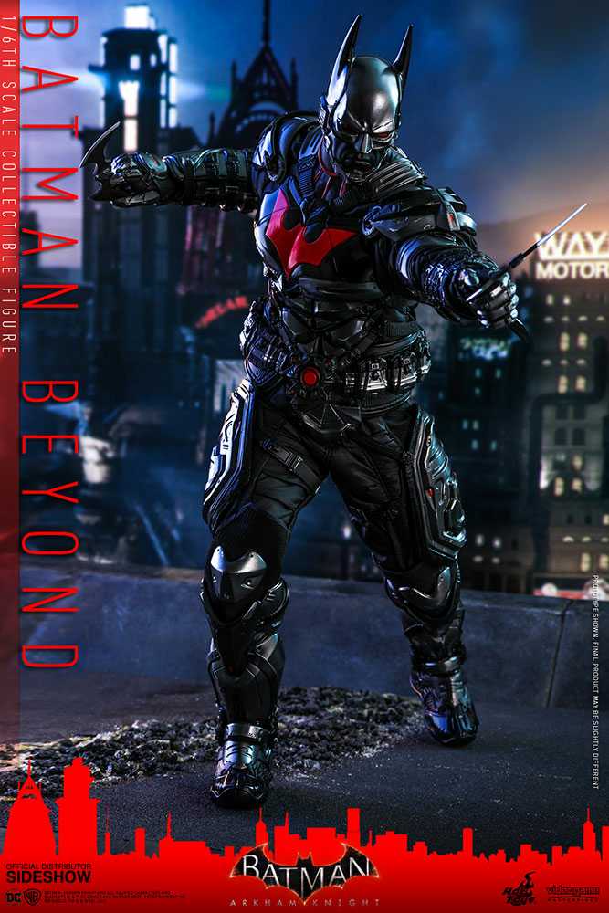 Batman, Arkham Knight (Batman: Beyond) (1:6) - Hot Toys (Batman: Arkham Knight (2015)) action figure collectible - Main Image 3