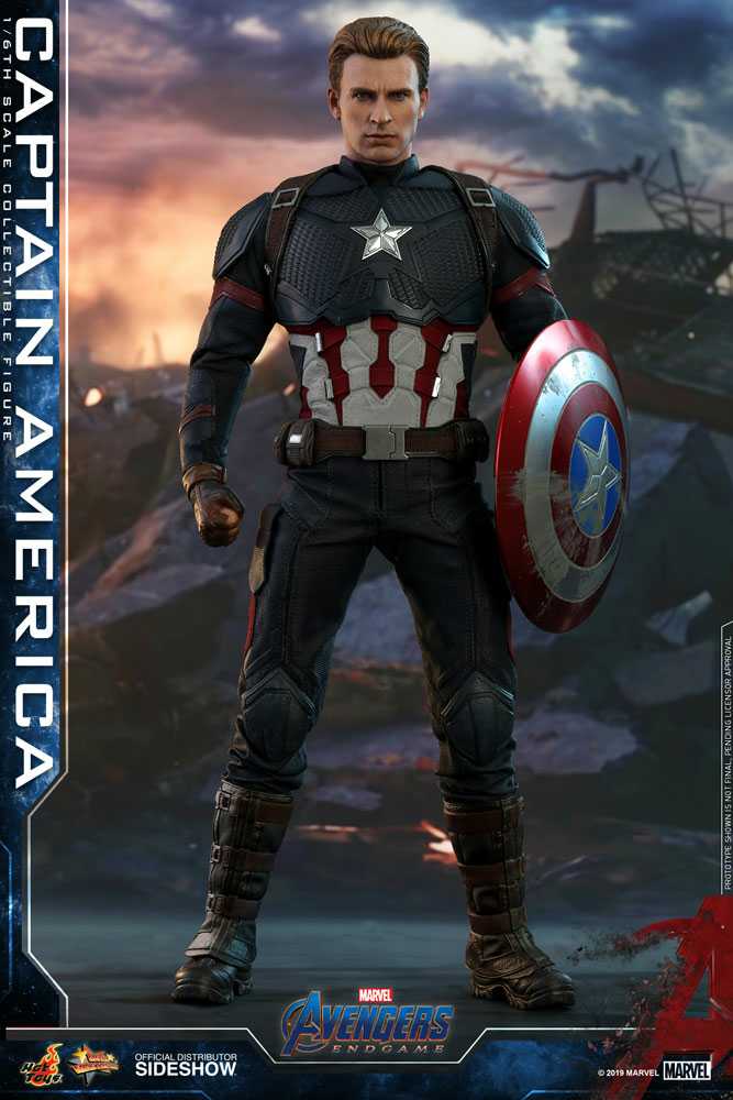 Captain America, Avengers: Endgame (MMS526) - Hot Toys (Avengers: Endgame (2019)) action figure collectible - Main Image 4