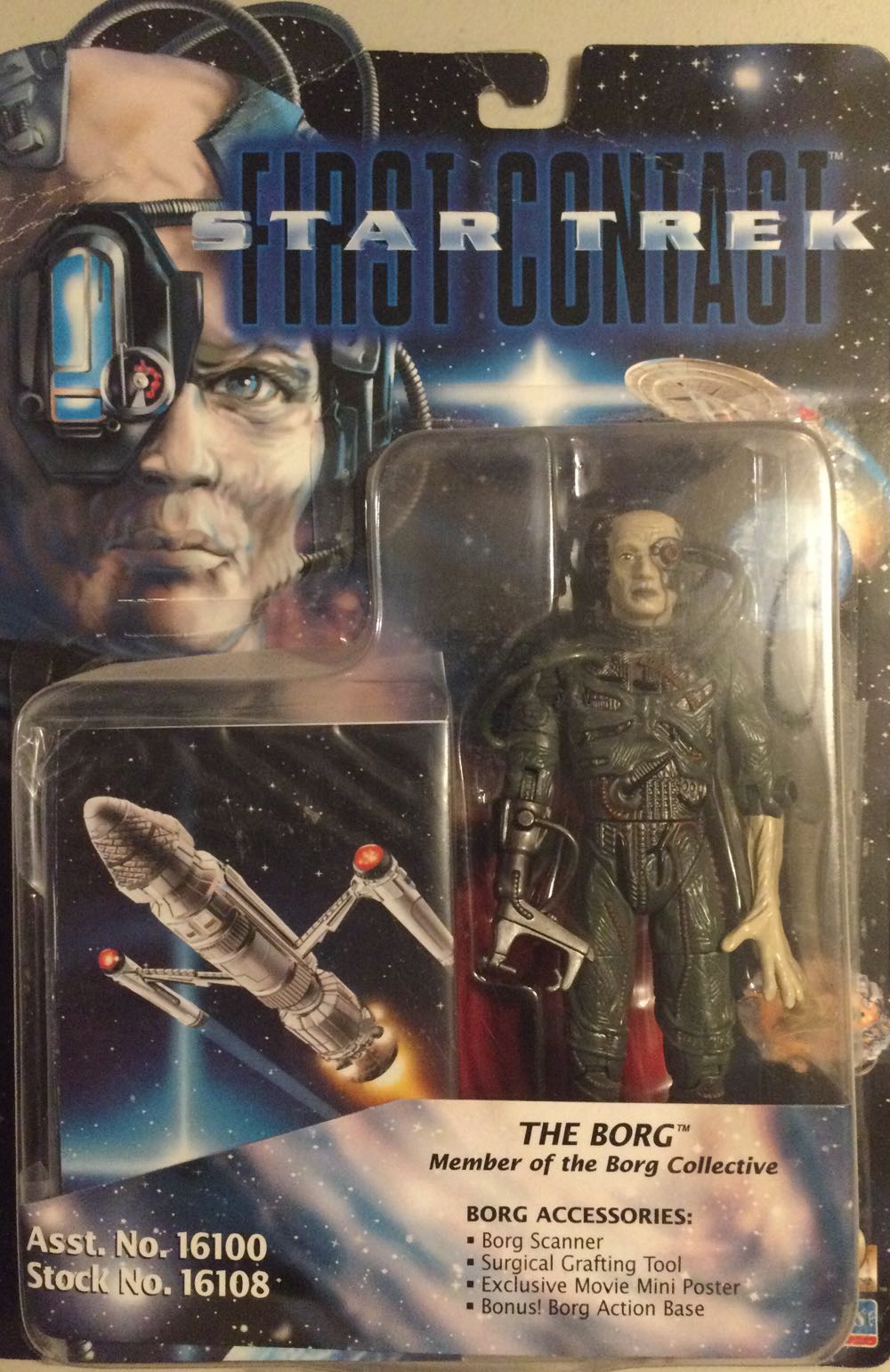 Borg - Playmates (Star Trek: First Contact) action figure collectible [Barcode 043377161080] - Main Image 1