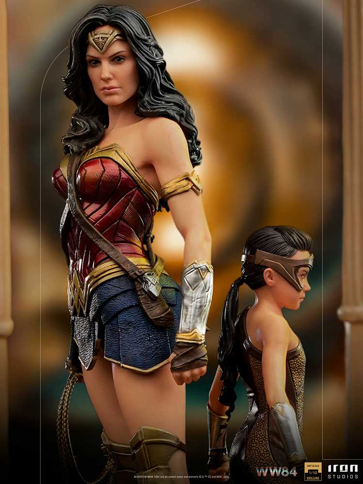 Wonder Woman and Young Diana, Wonder Woman 1984 - Iron Studios (Wonder Woman 1984 (2020)) action figure collectible - Main Image 2