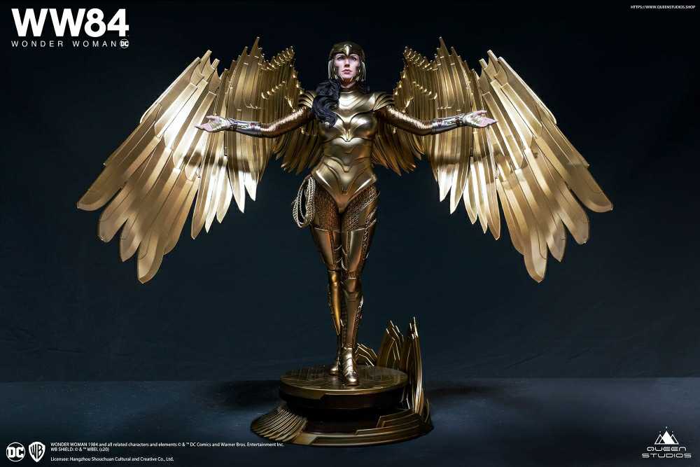 Wonder Woman, Golden Eagle Armor, Wonder Woman 1984 (Premium Edition) - Queen Studios (Wonder Woman 1984 (2020)) action figure collectible - Main Image 3