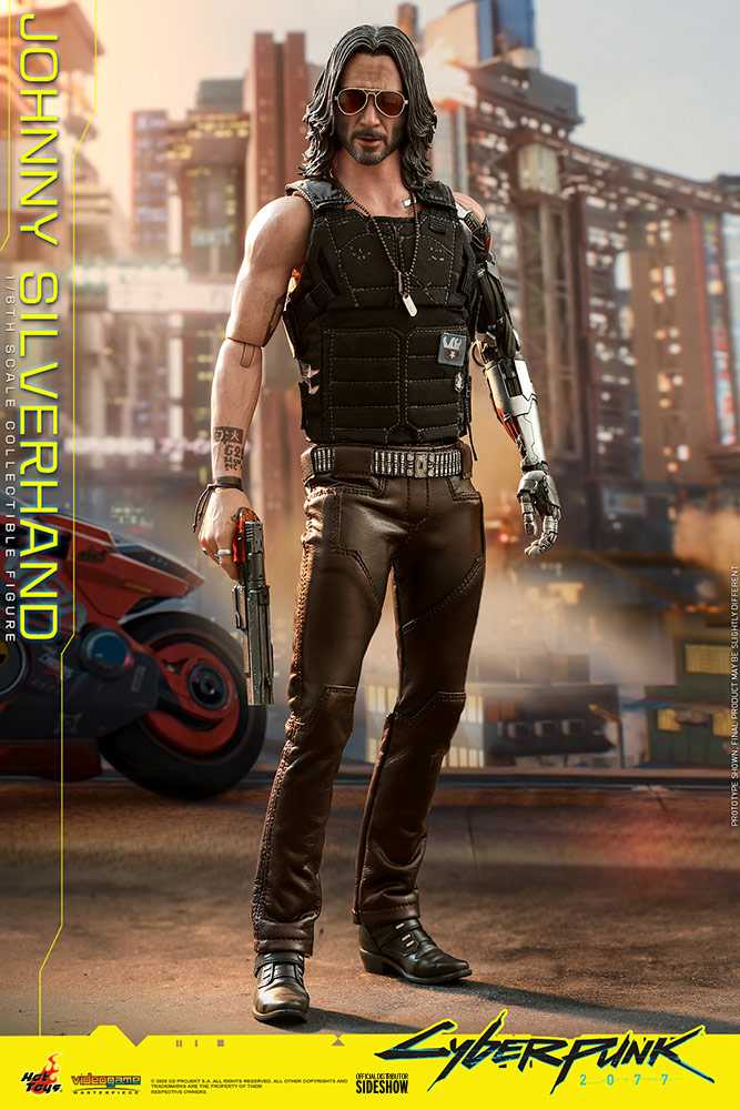 Johnny Silverhand, Cyberpunk 2077 (VGM47) - Hot Toys (Cyberpunk 2077 (2020)) action figure collectible - Main Image 2