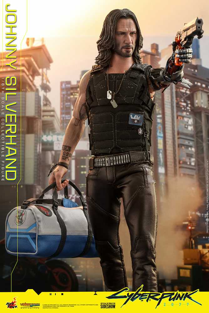 Johnny Silverhand, Cyberpunk 2077 (VGM47) - Hot Toys (Cyberpunk 2077 (2020)) action figure collectible - Main Image 3
