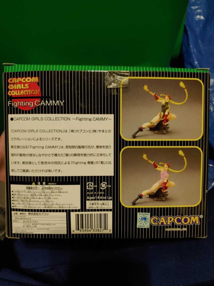 Fighting Cammy - Capcom action figure collectible [Barcode 693904338272] - Main Image 2