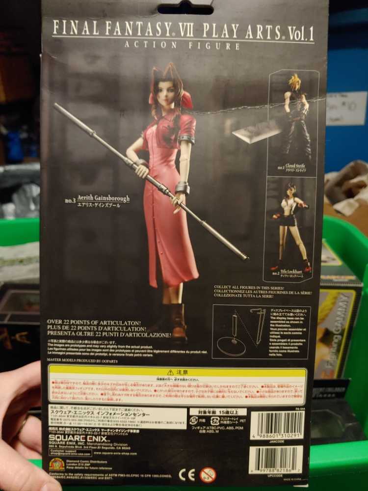 Final Fantasy VII: Aerith - Square Enix action figure collectible [Barcode 4988601310291] - Main Image 2