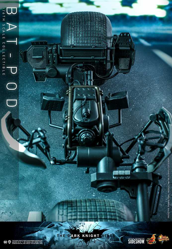 Bat-Pod, The Dark Knight Rises (1:6) - Hot Toys (The Dark Knight Rises (2012)) action figure collectible - Main Image 3