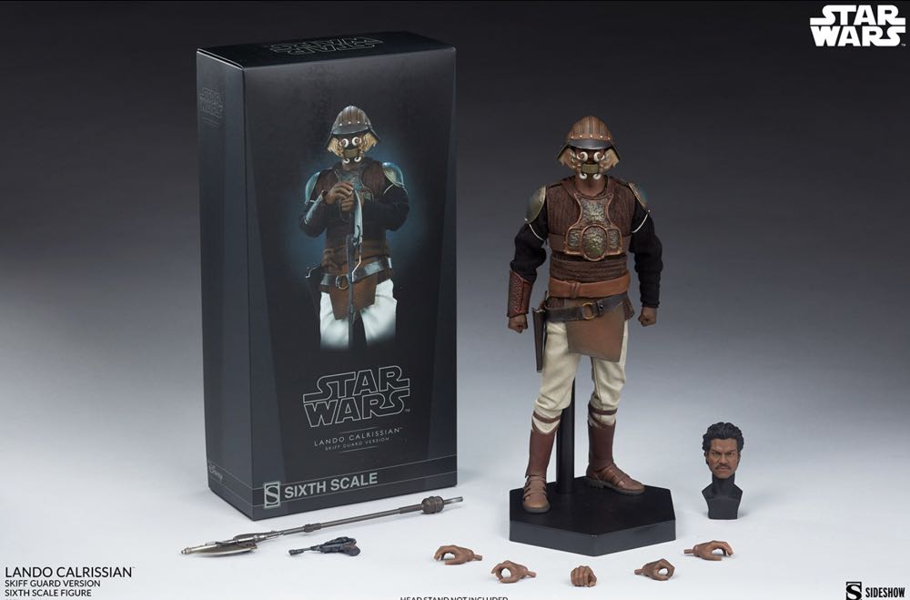 Lando Calrissian (Skiff Guard) - Sideshow Collectibles (Star Wars: Episode VI - Return Of The Jedi) action figure collectible [Barcode 747720237650] - Main Image 4