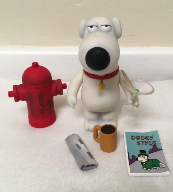 Mezco - Family Guy - BRIAN GRIFFIN  - Mezco Toys (Series 1) action figure collectible [Barcode 696198200041] - Main Image 2
