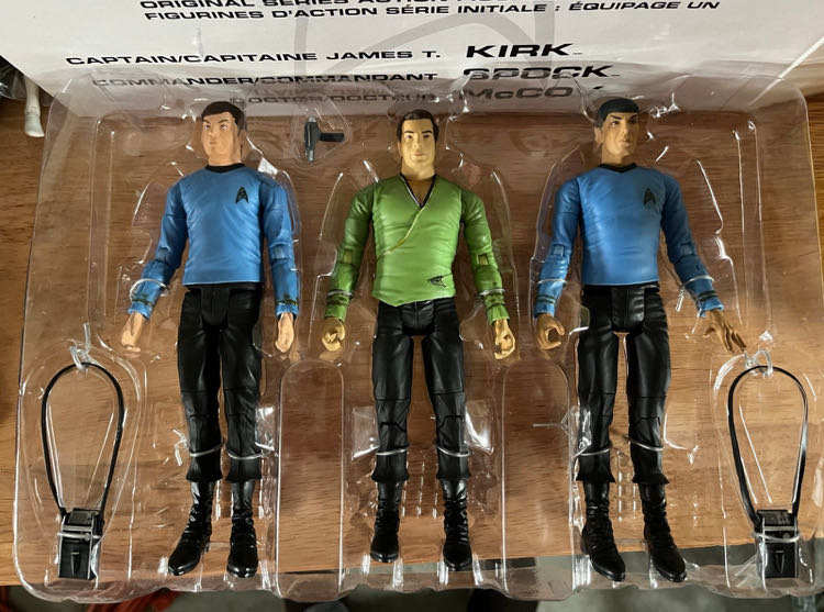 Captain James T. Kirk, Mr. Spock And Dr. Leonard McCoy - Art Asylum (Star Trek TOS) action figure collectible - Main Image 4