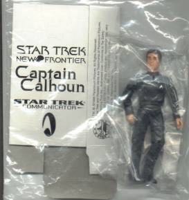 Captain Calhoun New Frontier  - Playmates Toys (Star Trek TNG) action figure collectible - Main Image 2