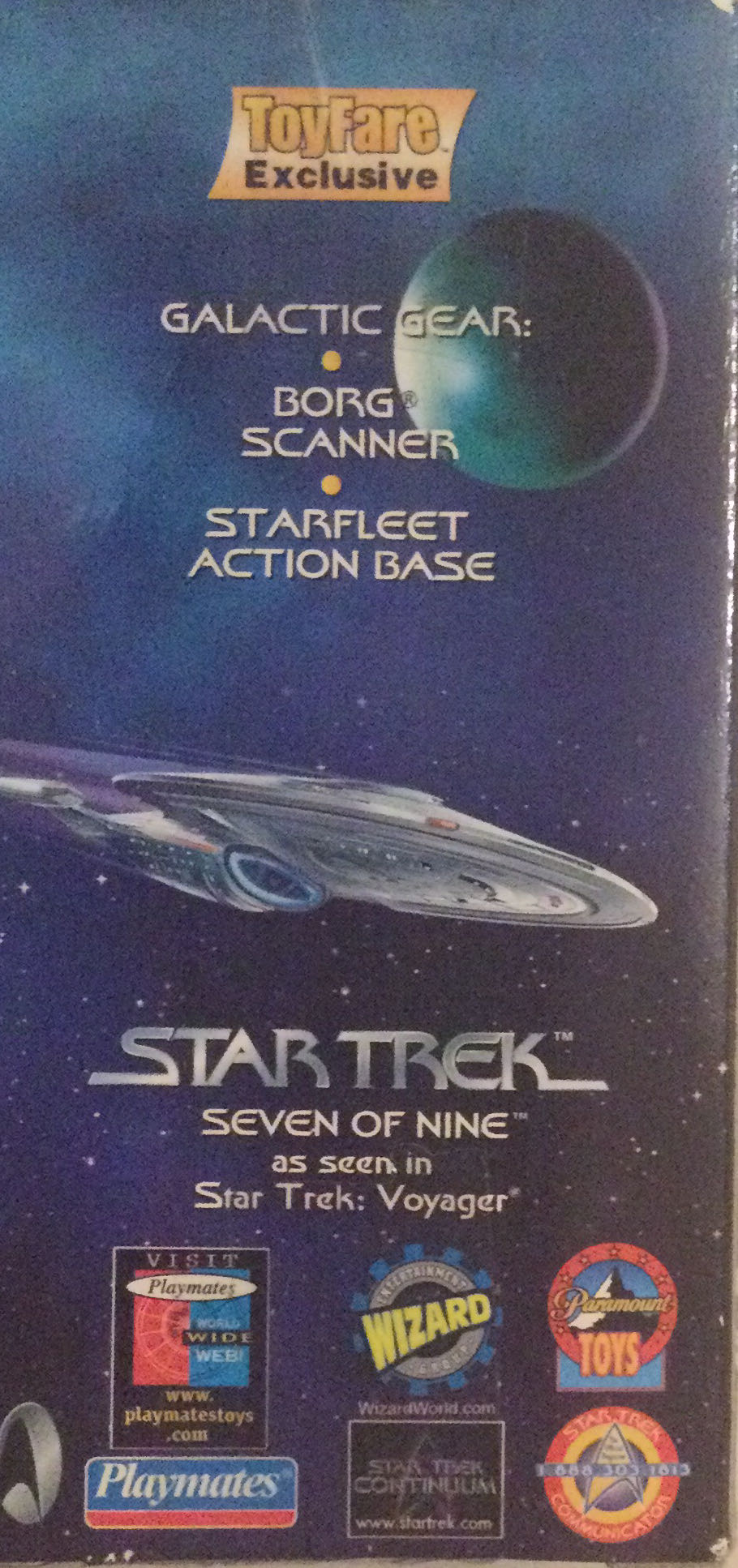 Seven Of Nine  - Playmates Toys (Star Trek Voyager) action figure collectible - Main Image 2