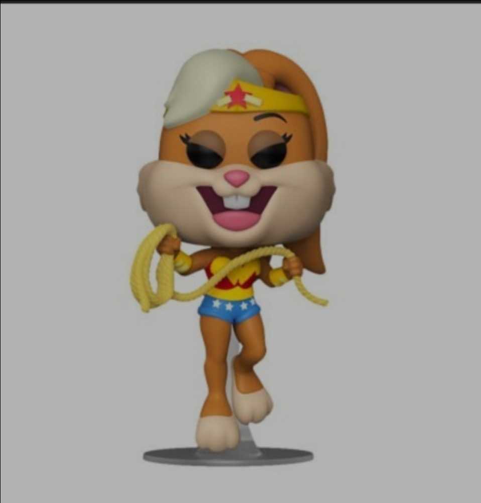 Funko Pop! Television: DC Looney Tunes Lola Bunny As Wonder Woman - Funko (Funko Pop Animation) action figure collectible [Barcode 889698517355] - Main Image 3