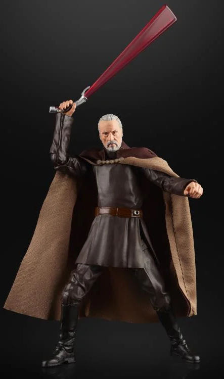Black Series Count Dooku - Hasbro (Star Wars: The Black Series) action figure collectible [Barcode 5010993654017] - Main Image 2