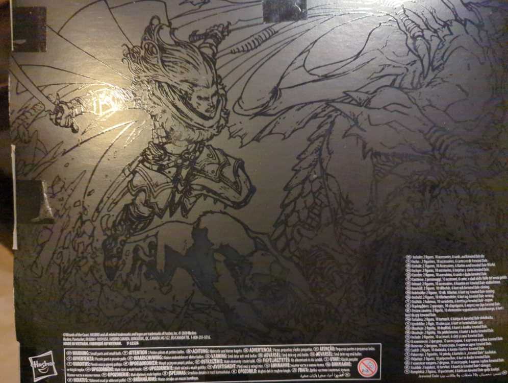 Drizzt and Guenhyvwer - Hasbro (Dungeons & Dragons) action figure collectible [Barcode 5010993774678] - Main Image 3