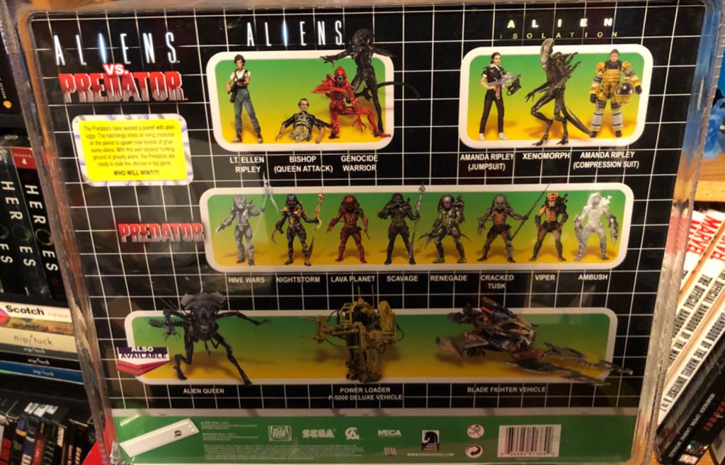 Kenner Tribute 2-Pack (Alien vs Predator) - Neca (AVP - Alien vs Predator) action figure collectible [Barcode 634482513842] - Main Image 2