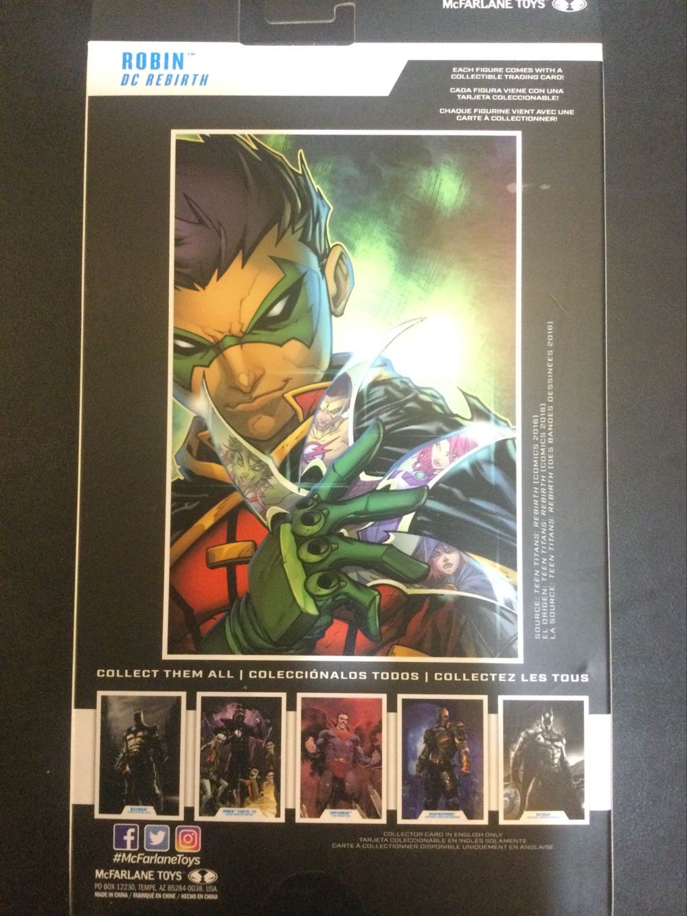 Robin - DC - TEEN TITANS (Teen Titans) action figure collectible [Barcode 787926151374] - Main Image 3