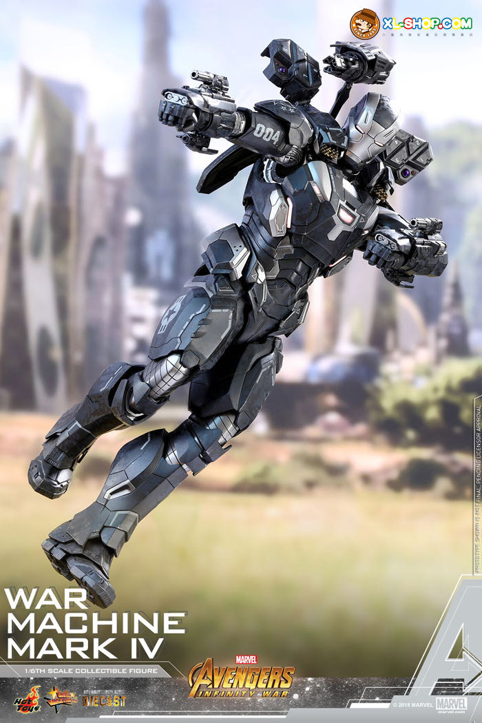 War Machine Mark IV Hot Toys MMS499D26 - Hot Toys action figure collectible [Barcode 4897011187457] - Main Image 3