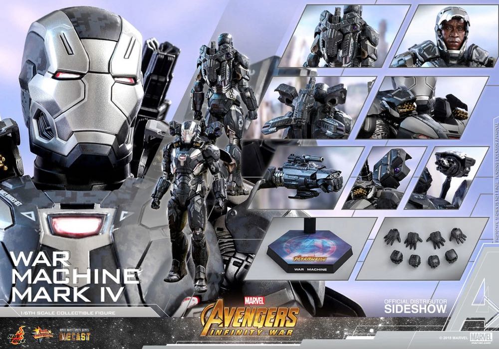 War Machine Mark IV Hot Toys MMS499D26 - Hot Toys action figure collectible [Barcode 4897011187457] - Main Image 4