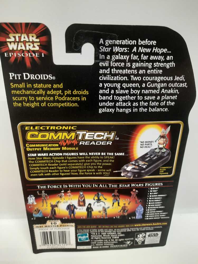 Pit Droids (2-Pack) - Hasbro (Star Wars - Episode 1) action figure collectible [Barcode 076930841297] - Main Image 2