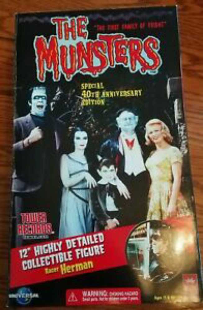 The Munsters - Racer Herman - Majestic Studios (The Munsters) action figure collectible [Barcode 791298699198] - Main Image 2