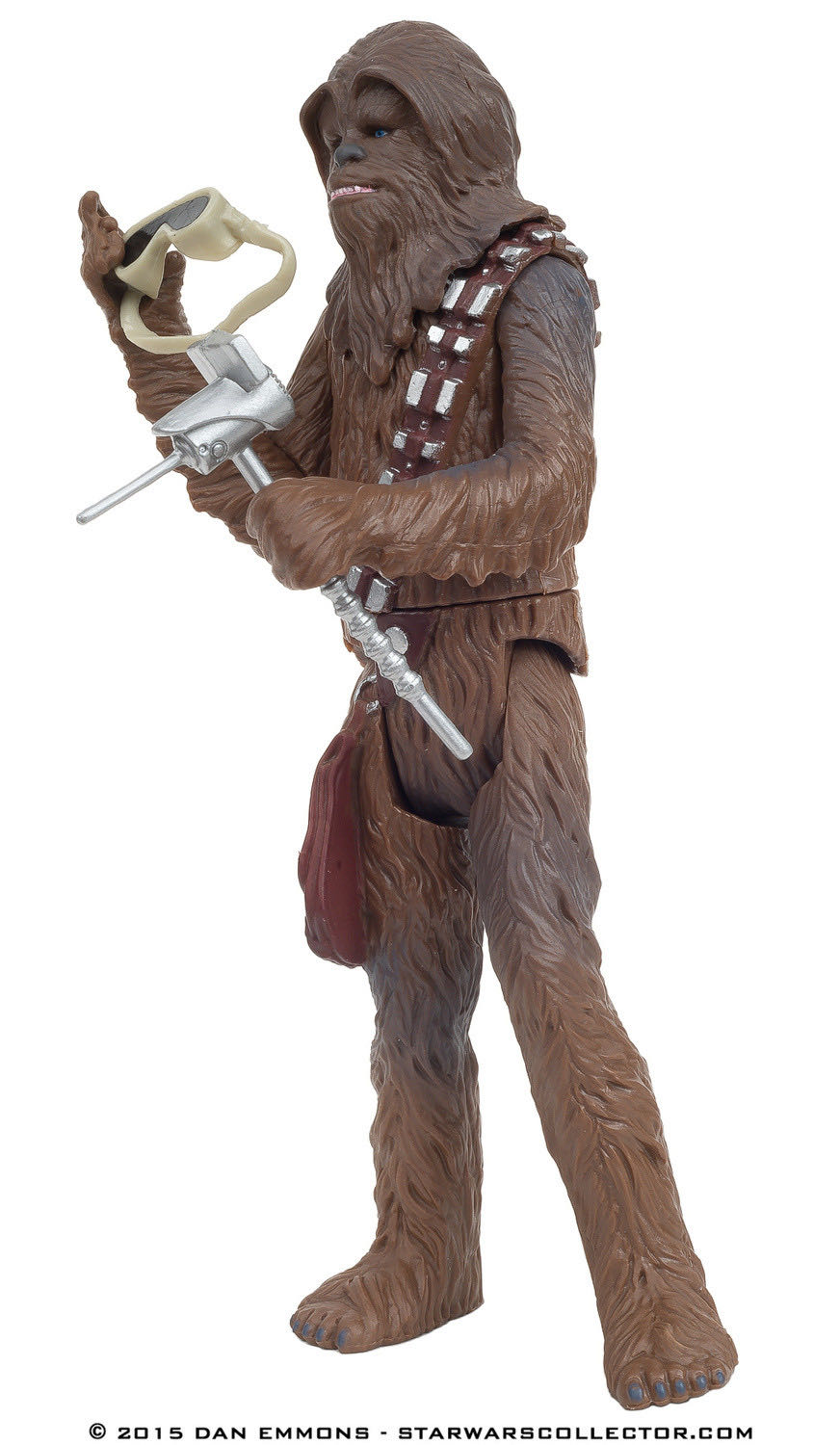 Chewbacca (Millennium Falcon Mechanic) - Hasbro (Star Wars - Power Of The Jedi) action figure collectible [Barcode 076930845776] - Main Image 3