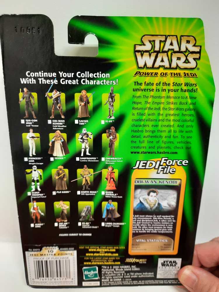 Power of the Jedi: Obi-Wan Kenobi (Cold Weather Gear) - Hasbro (Star Wars) action figure collectible [Barcode 076930845738] - Main Image 2