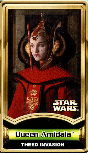 Queen Amidala (Theed Invasion) - Hasbro (Star Wars - Power Of The Jedi) action figure collectible [Barcode 076930845677] - Main Image 4