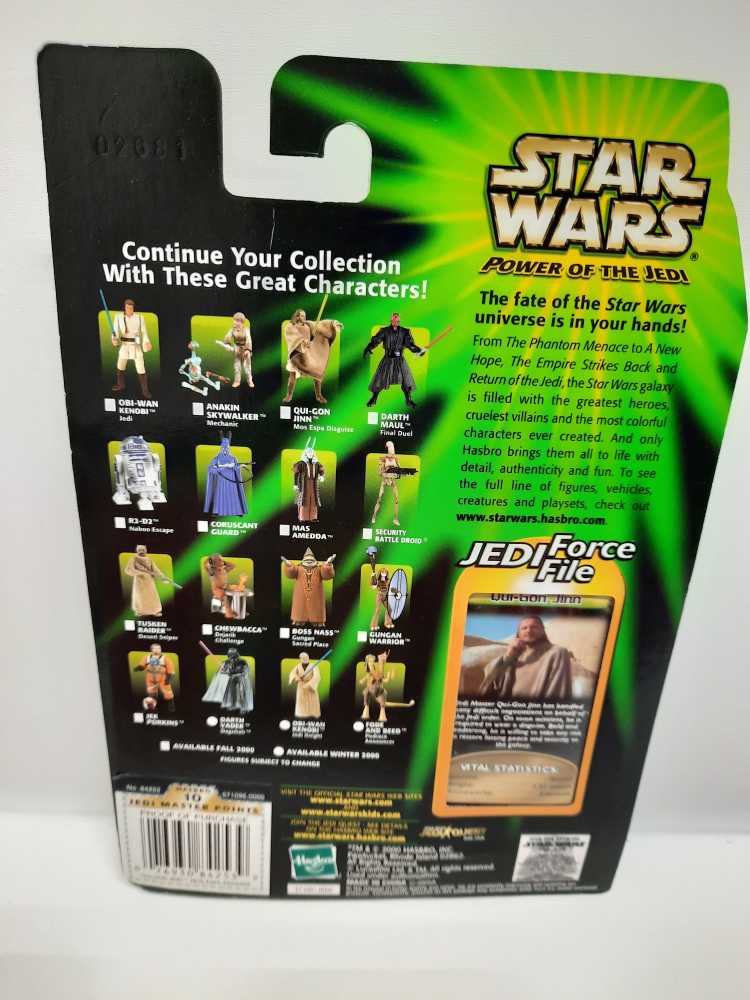 Qui-Gon Jinn (Mos Espa Disguise) - Hasbro (Star Wars - Power Of The Jedi) action figure collectible [Barcode 076930842539] - Main Image 2